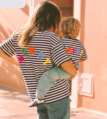 Mini T-shirt | Gestreept