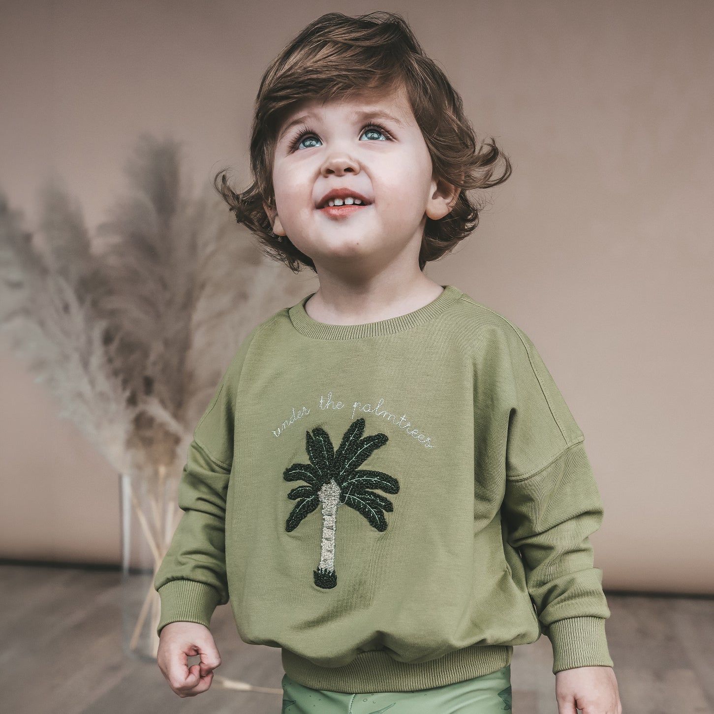 Beach Palms | Oversized Sweater
