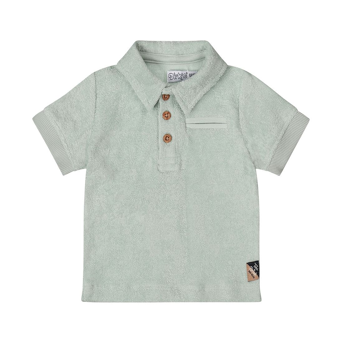 Polo terry  - Faded green