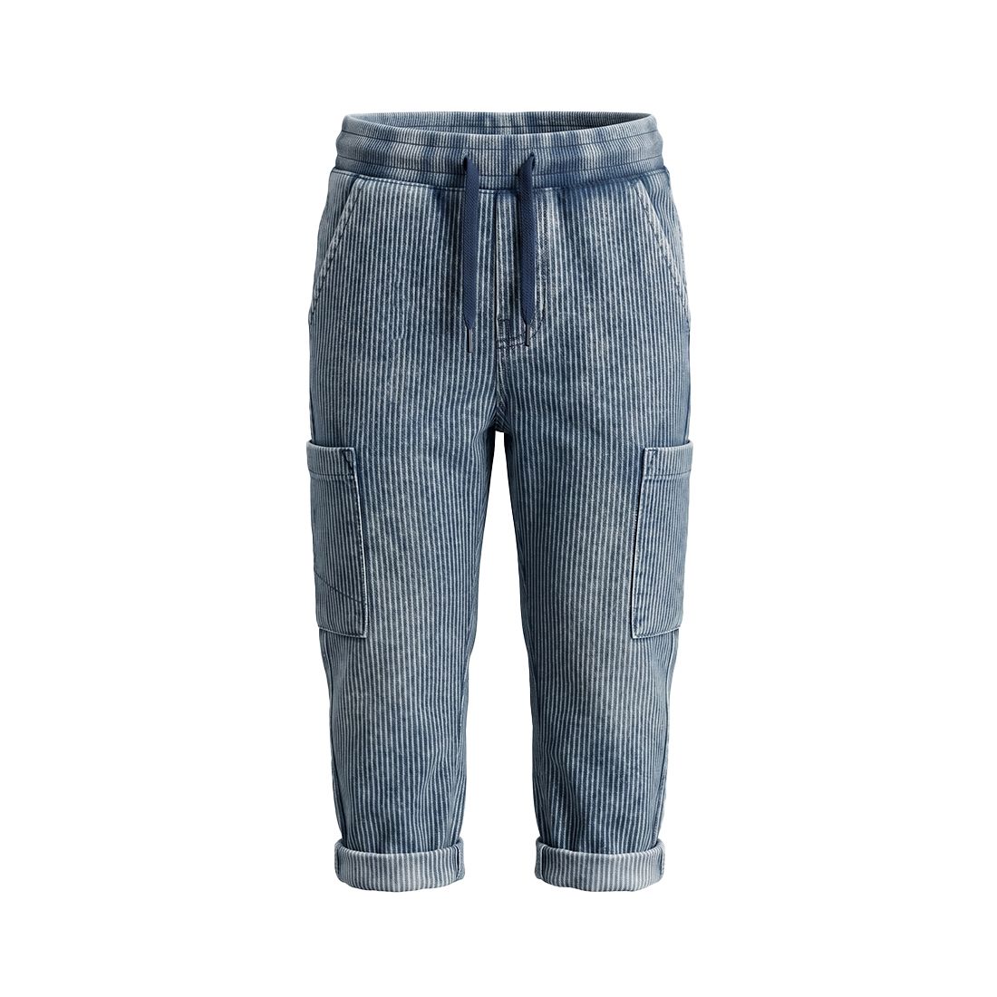 Washed Rib | Straight Jogger