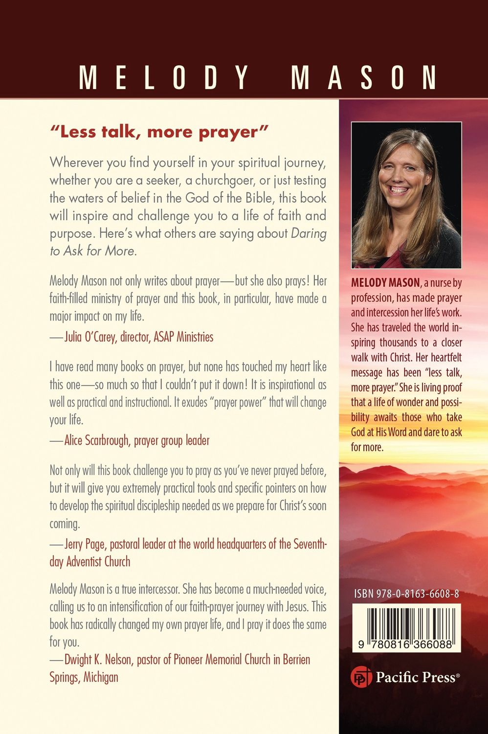 Daring to Ask For More (Sharing)