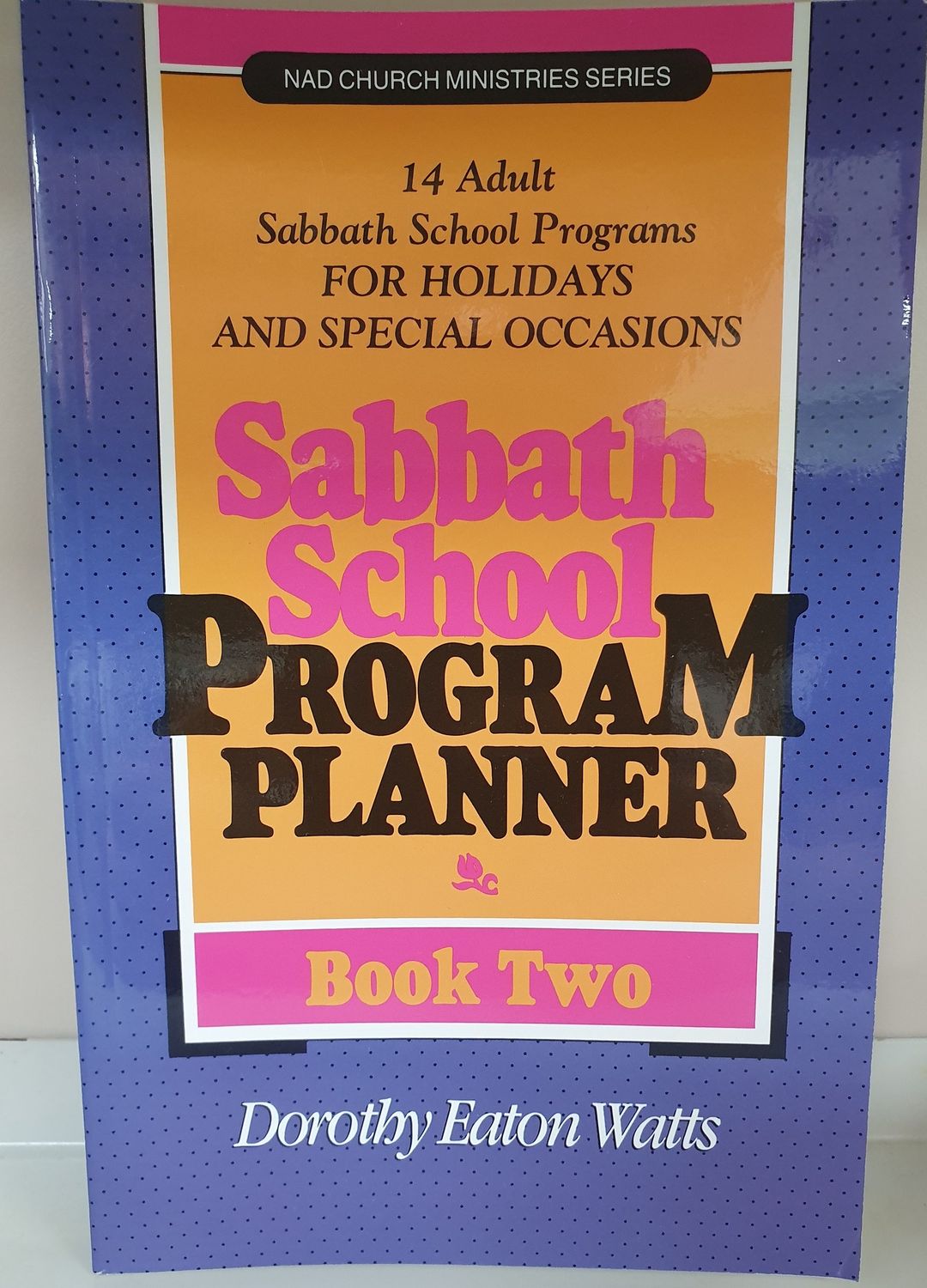 SABBATH SCH.PRG.PLANNER BK2