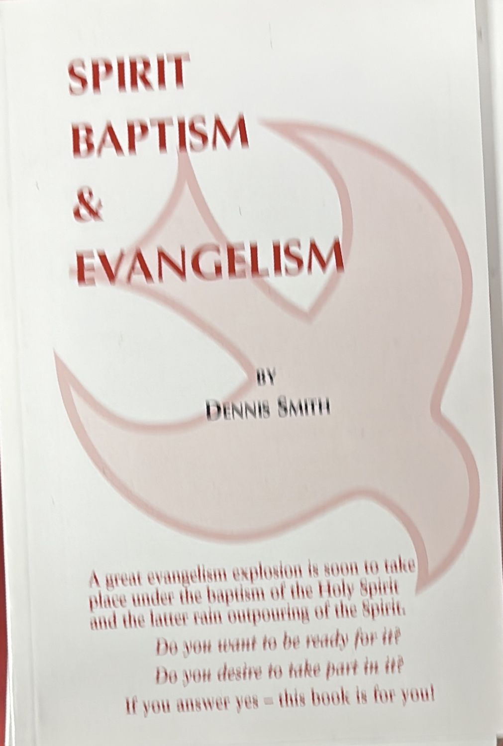 Spirit Baptism &amp; Evangelism (DS)
