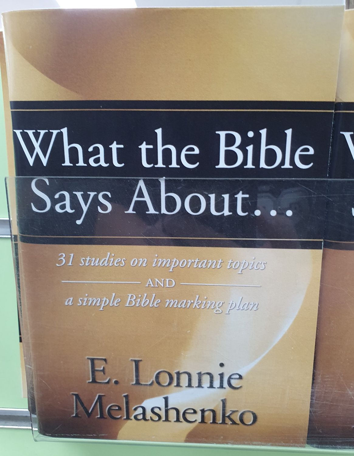 What the Bible Says About... Melashenko