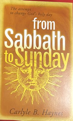 FROM SABBATH TO SUNDAY      PA