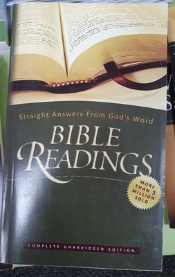 Bible Readings -Newsprint