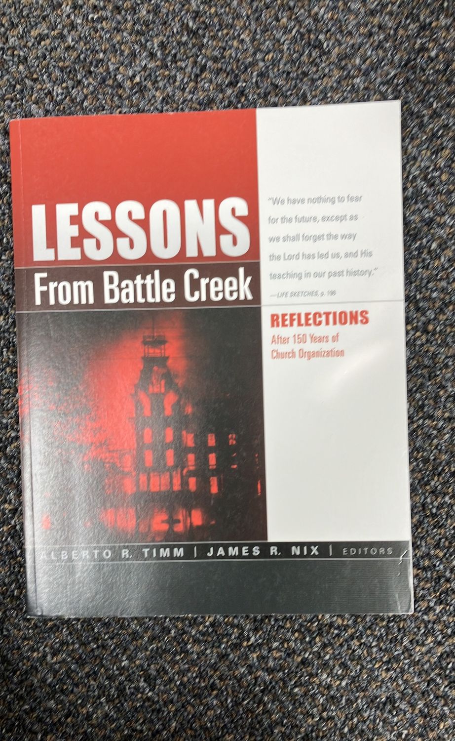 Lessons from Battle Creek.