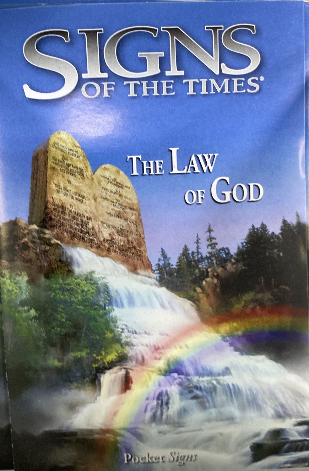 Signs Pock x 100 Law of God