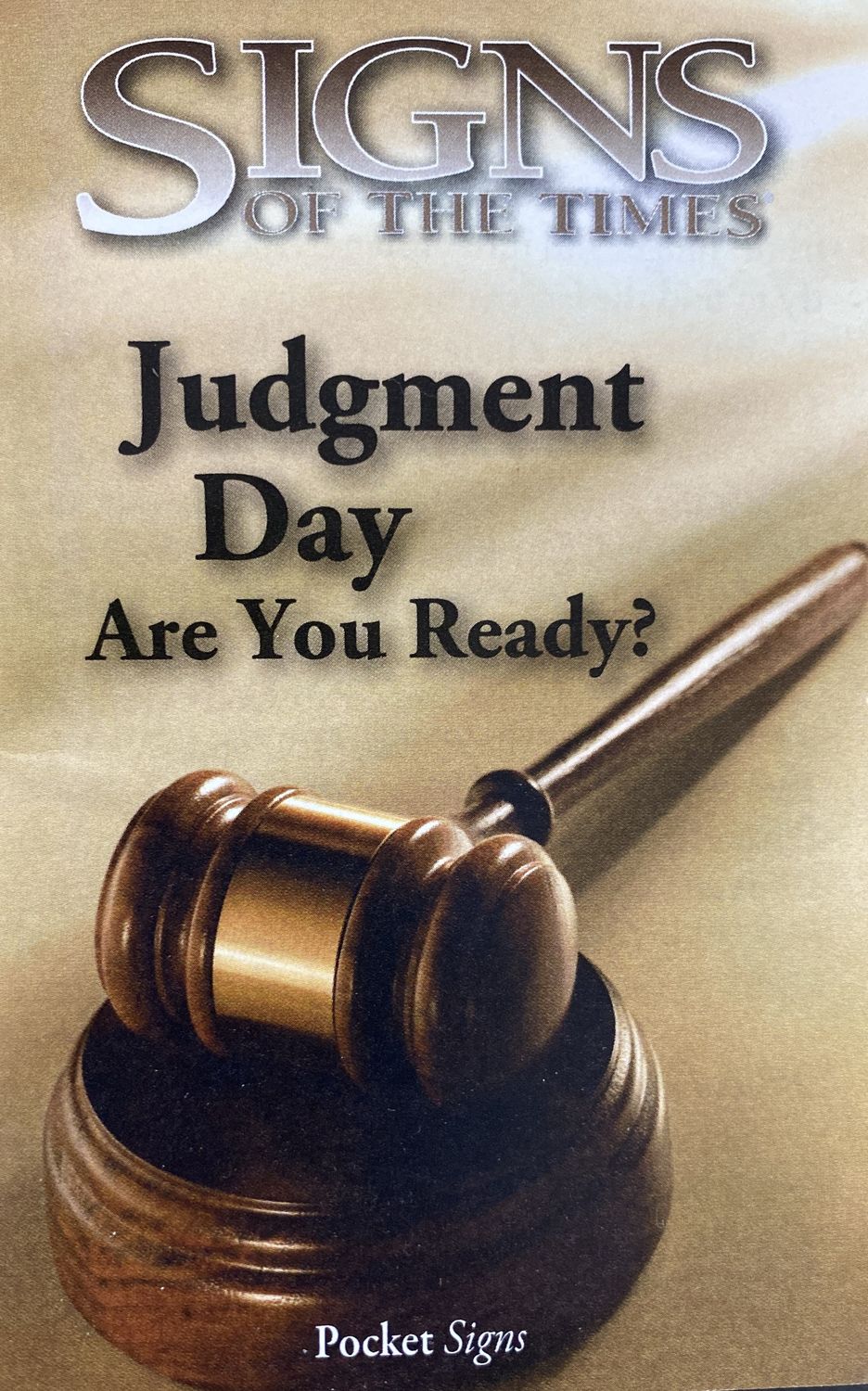 SignsPock - Judgment Day -Are You Ready