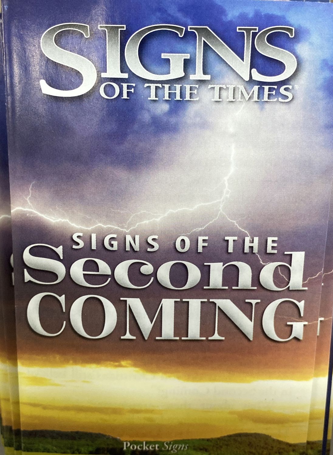 SignsPock - Signs of Second Coming