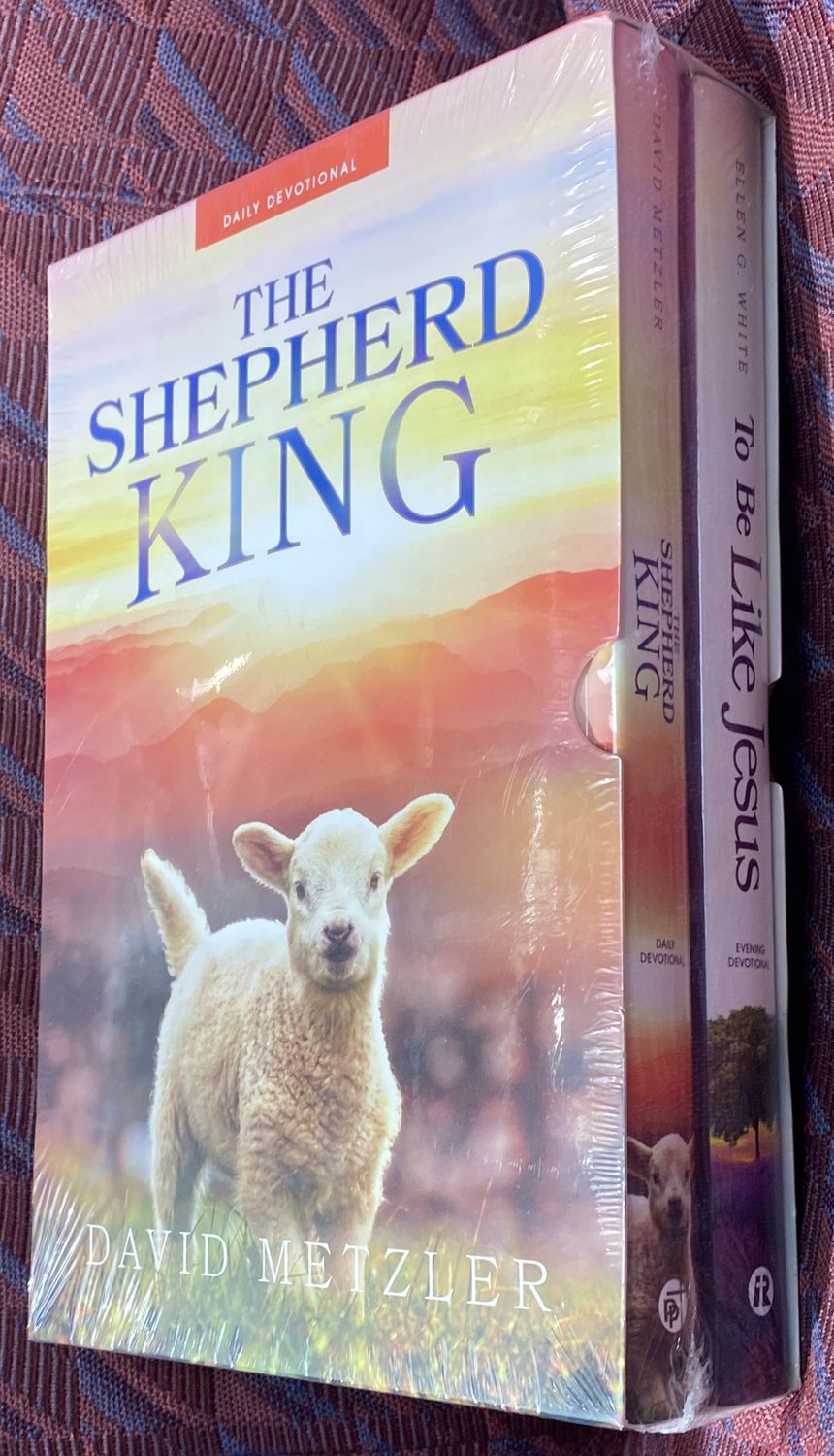 The Shepherd King &amp; To Be Like Jesus Devotional 2024 box set