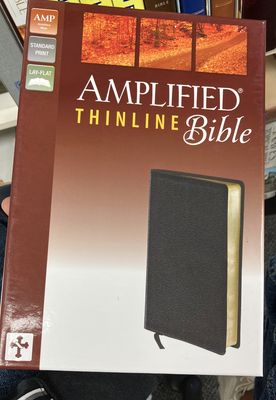 Amplified Bible Duotone BL Black.