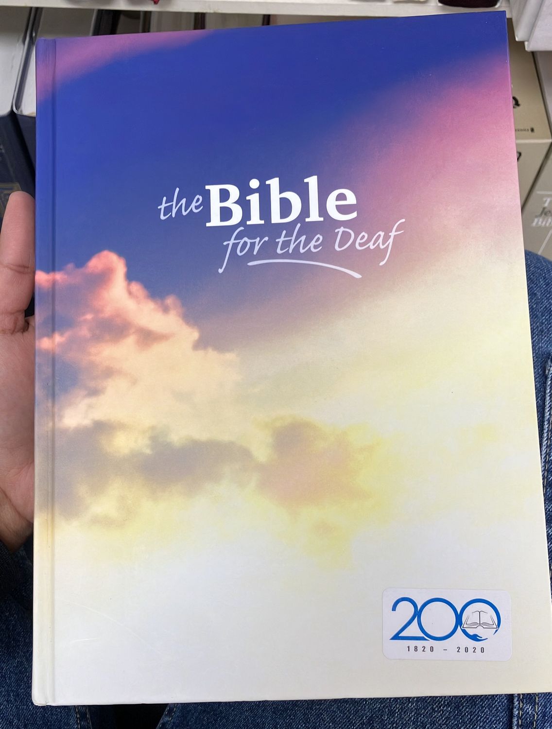 Bible For The Deaf LP HC.