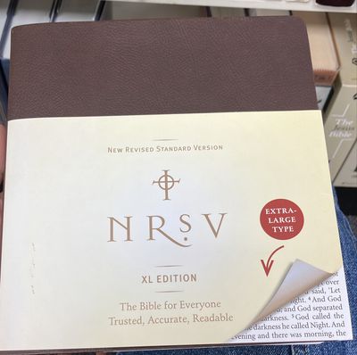 NRSV Brown XL Edition.