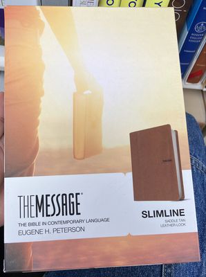 Message Slimline saddle/tan Leather
