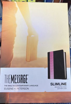 Message Slimline Edition Brn/Pnk Leather