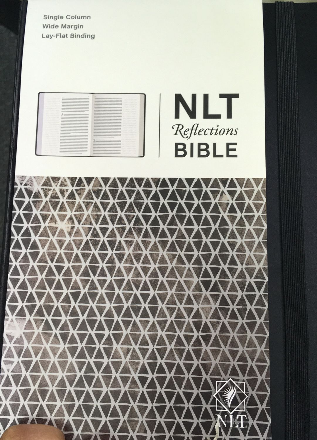 NLT Bible Reflections HC Black.