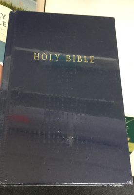 Bible NLT Pew Blue Cloth