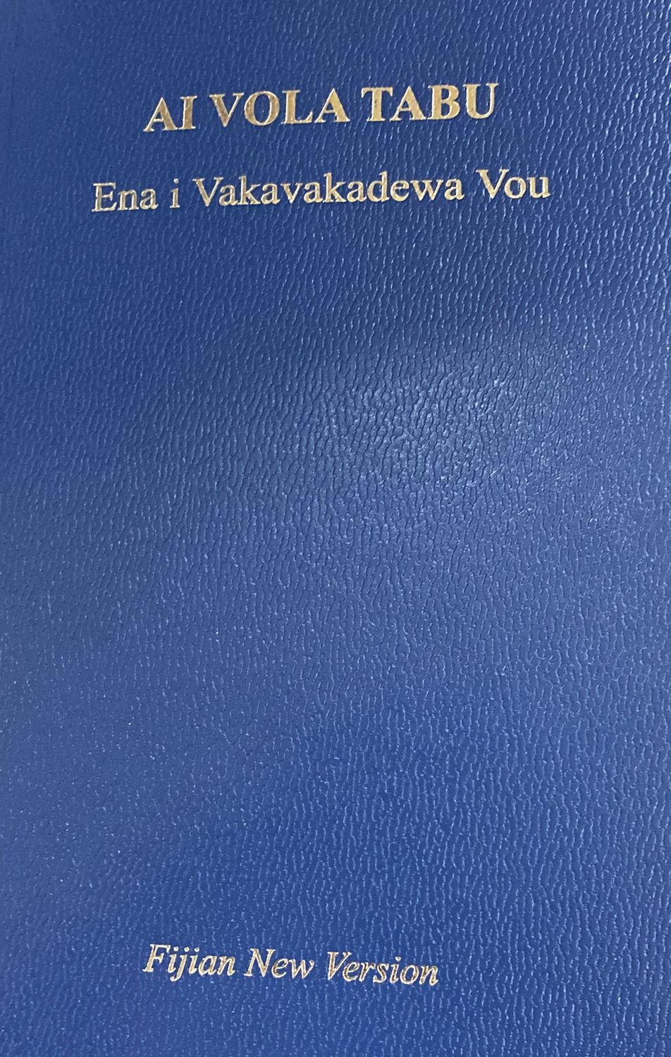 Fijian Bible New Version Blue Paper Back