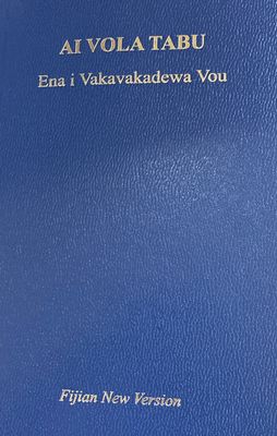 Fijian Bible New Version Blue Paper Back