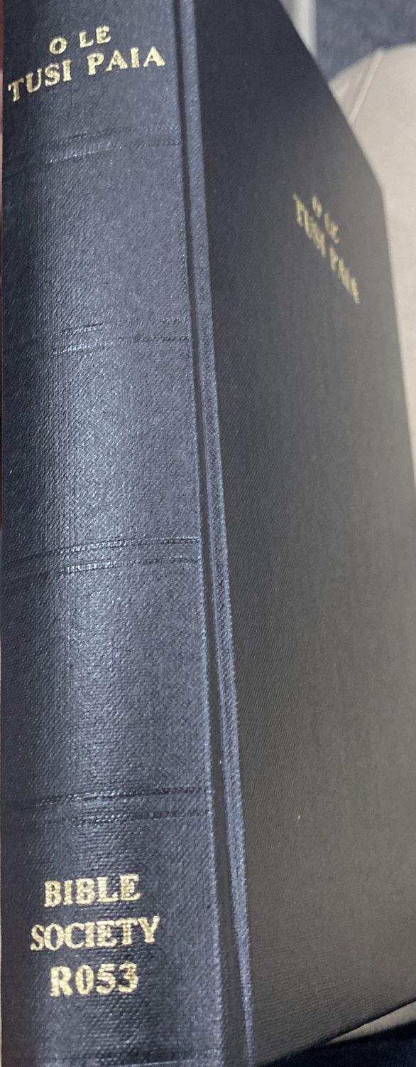 Samoan Bible (New) Black H/C