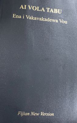 Fijian Bible New Version Black Vinyl