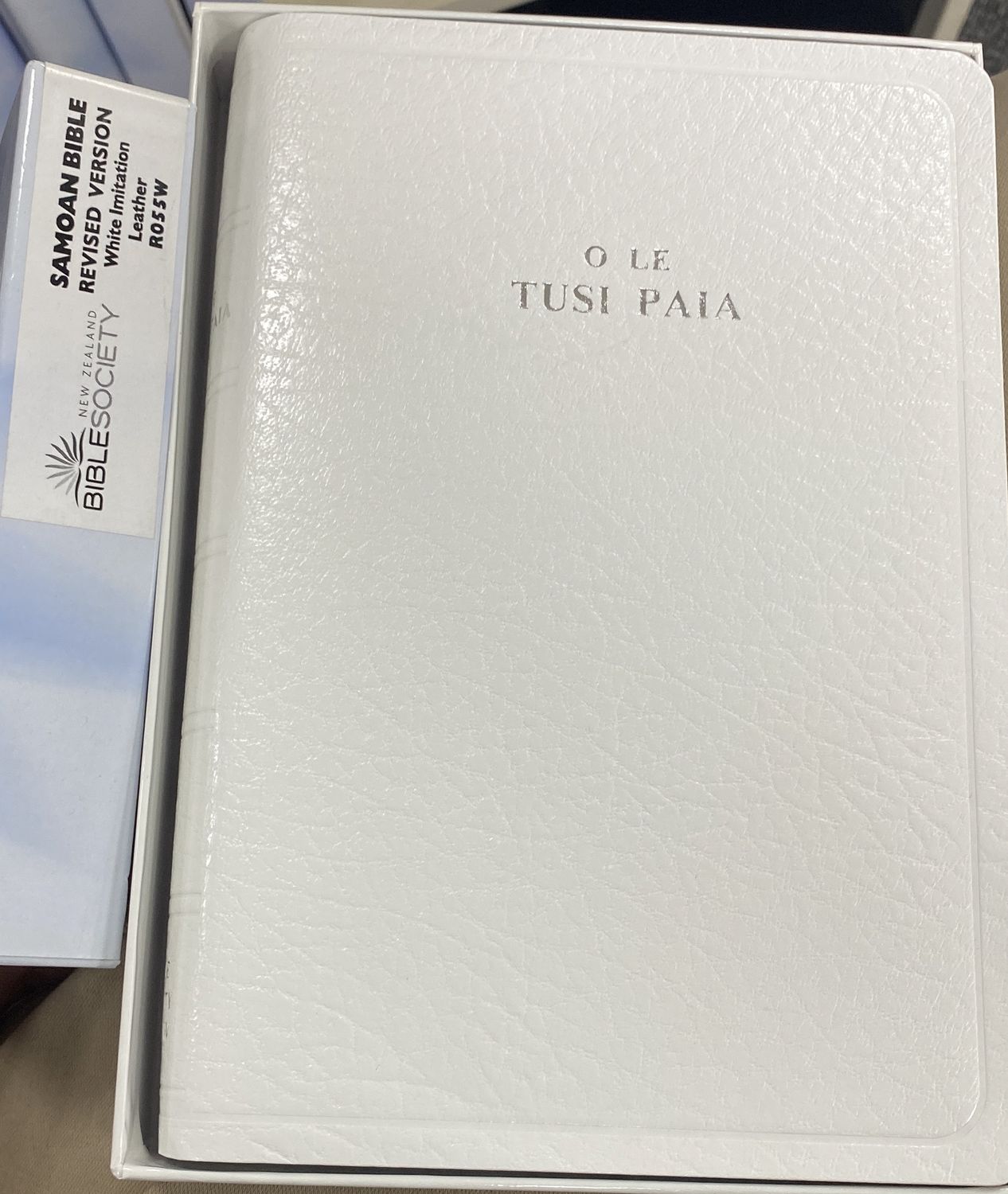Samoan Bible (Old) Version White Im Leat