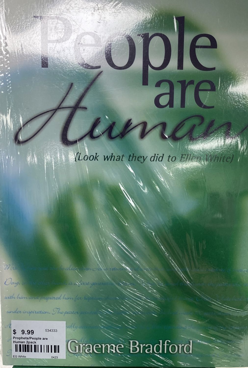 Prophets/People are Human 2pack