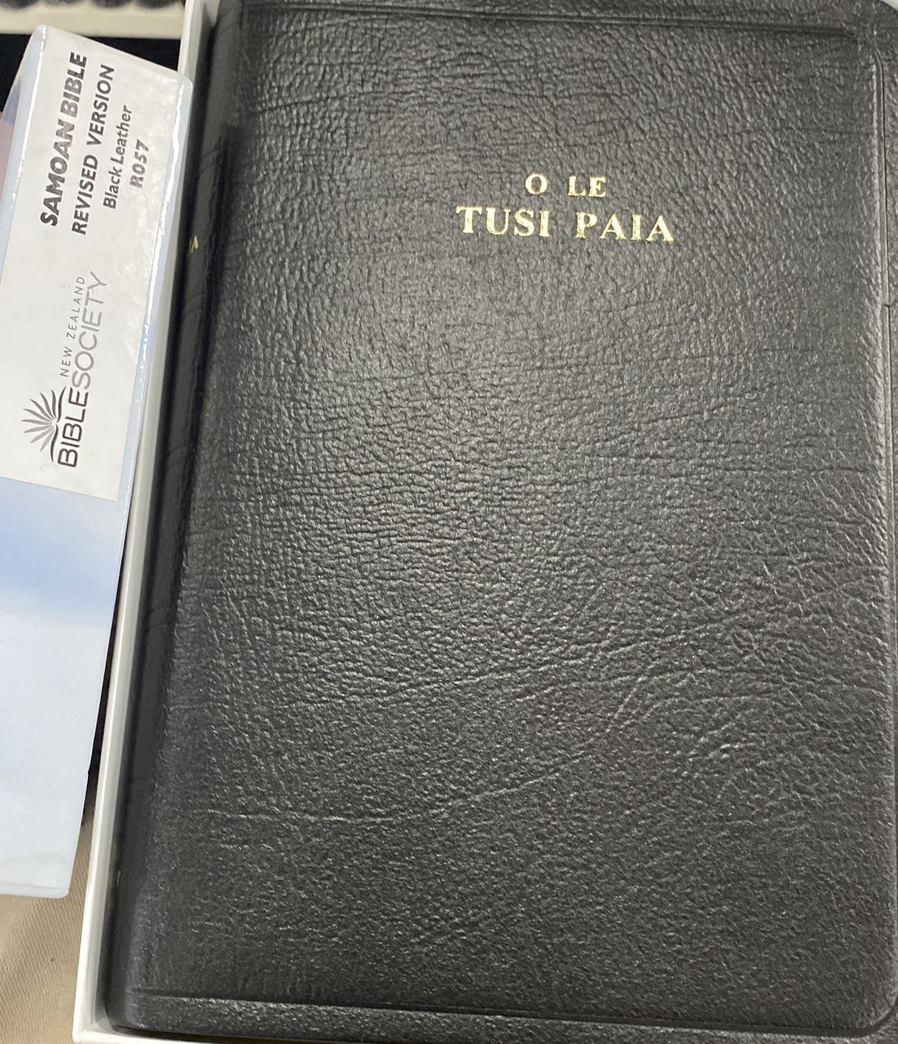 Samoan Bible (New) 1969 Leather R057