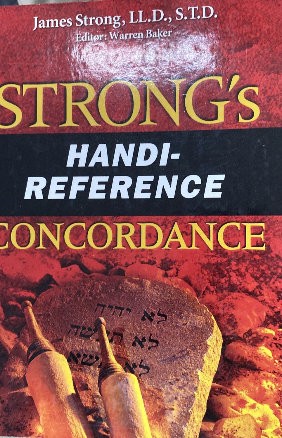 Strongs Handi-Reference Concordance