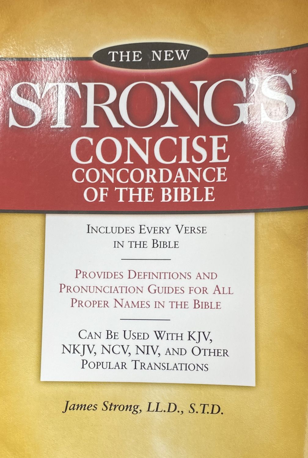 Strong&#39;s Concise Concordance PB KJV