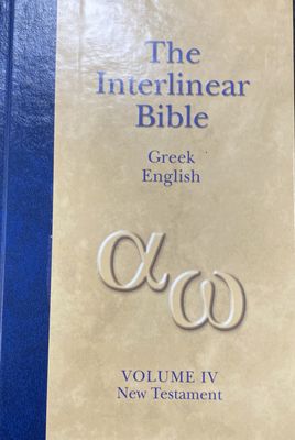 Interlinear Greek-English NT