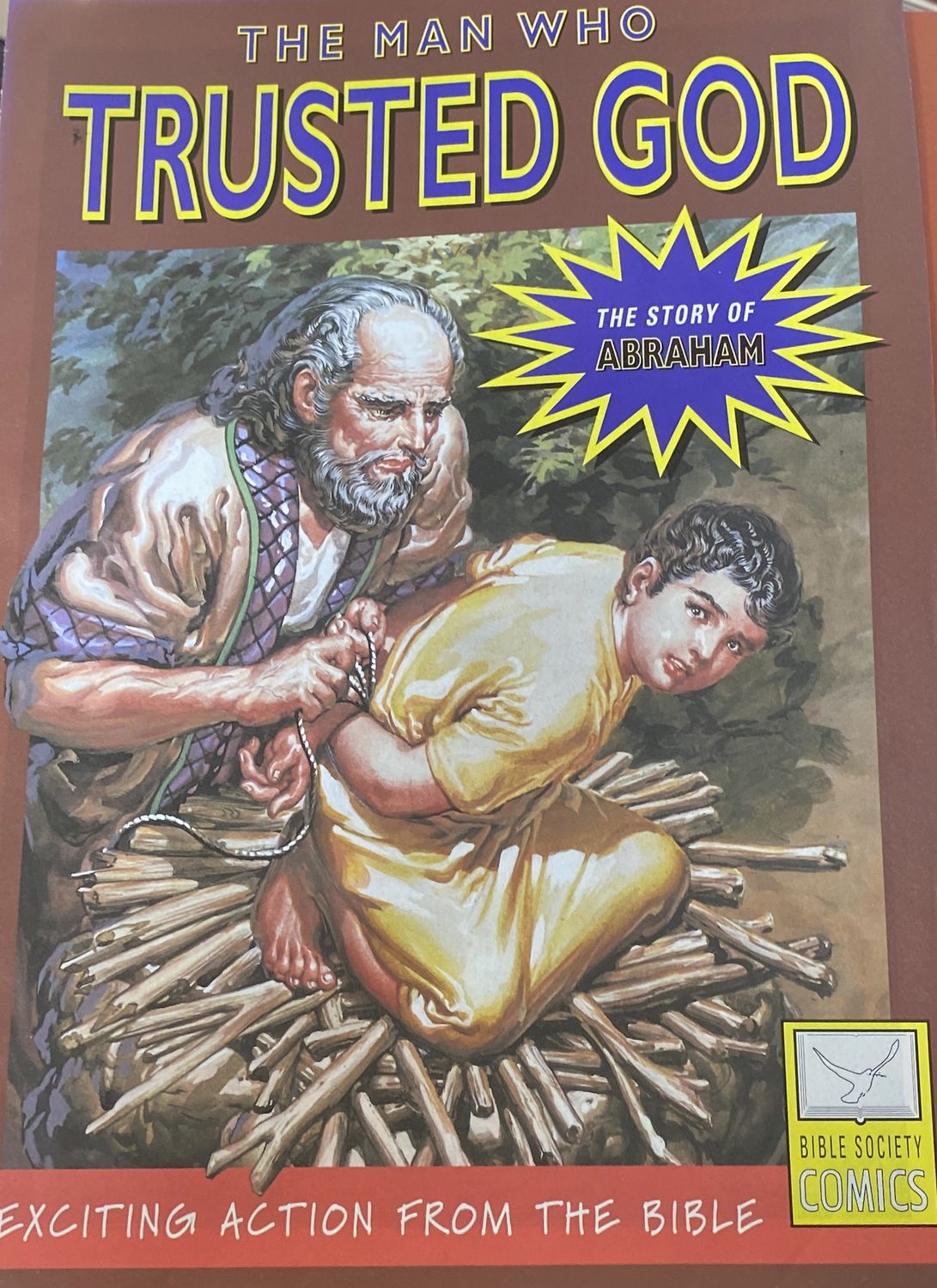 Comic: The Man Who Trusted God, Abraham