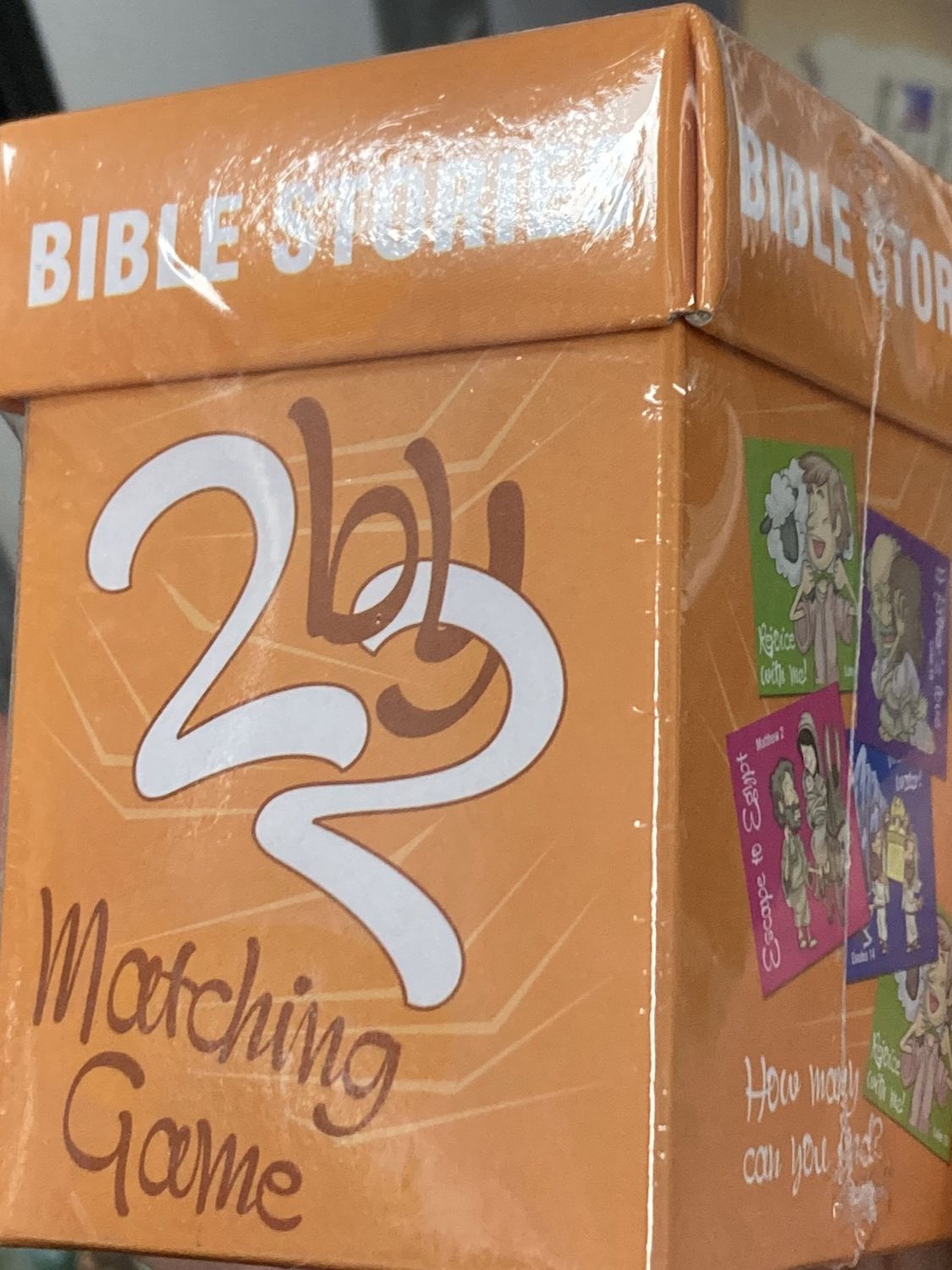 Bible Stories: 2 by 2 Matching Game
