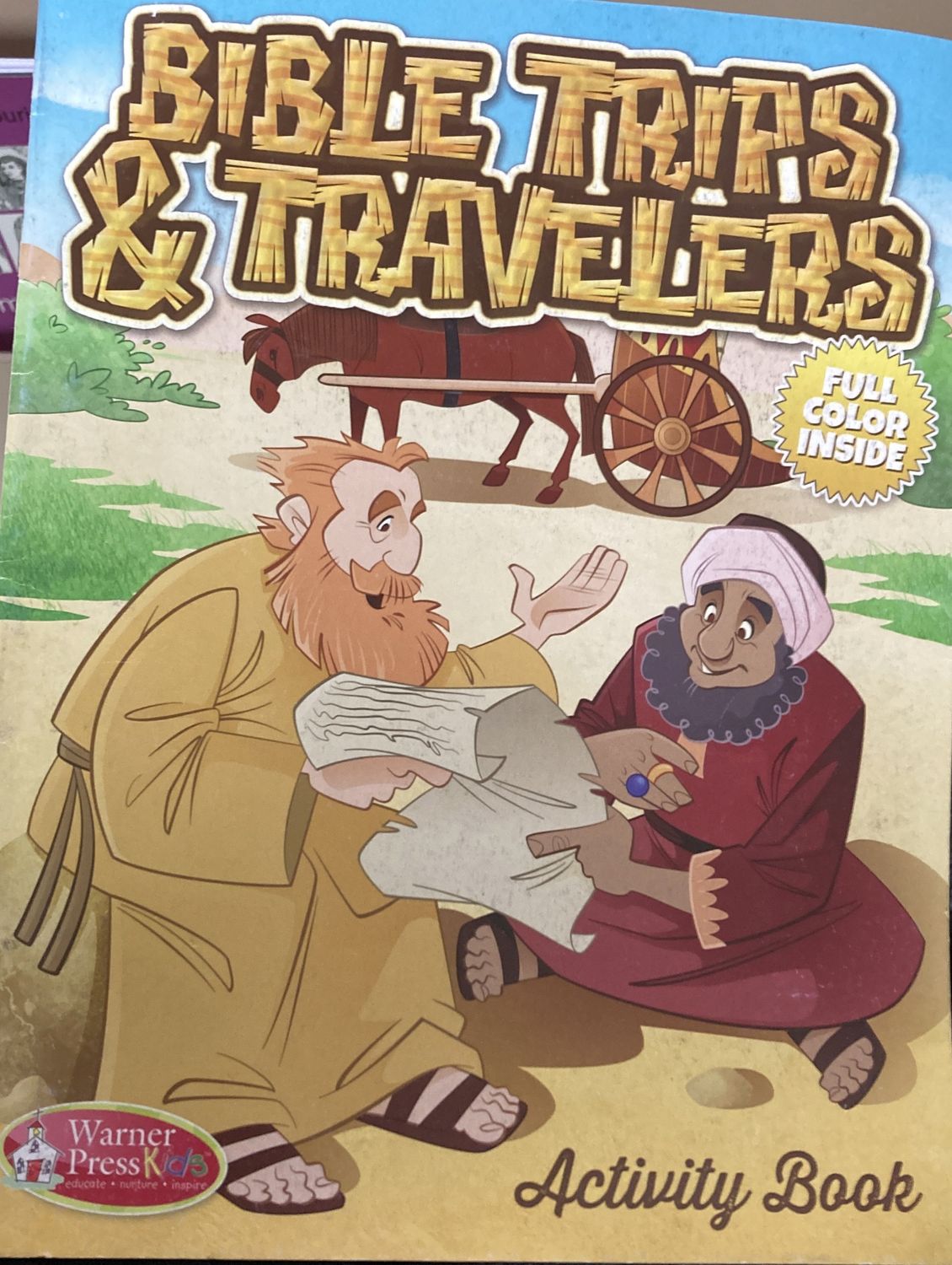 Bible Trips &amp; Travelers Activity Book