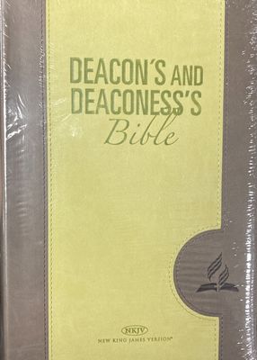 NKJV Deacon/Deaconess Bible - brown/tan