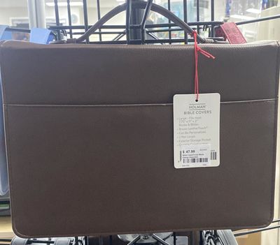 Bible Case/Cover Mens Design Assorted XL