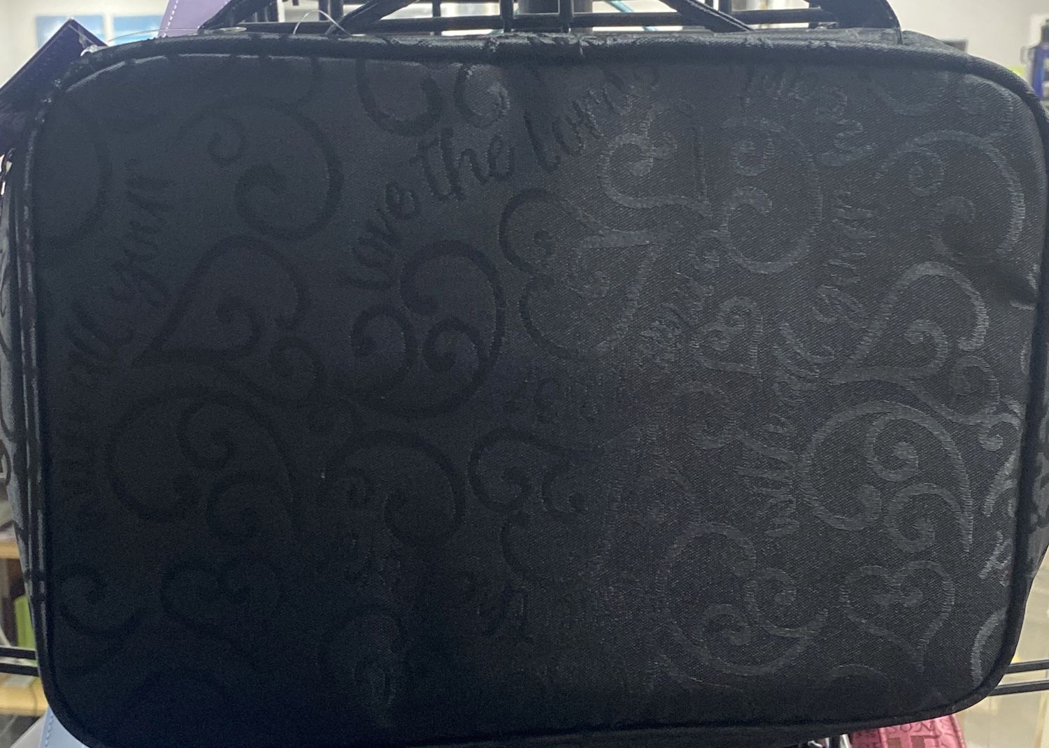 Bible Case/Cover LGE Black Love The Lord