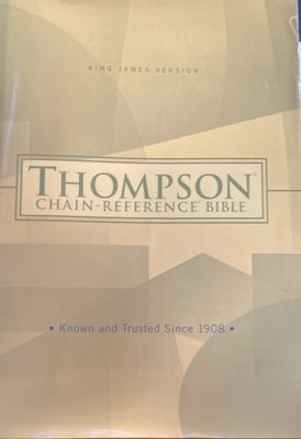 KJV Thompson Bible Chain Ref HC