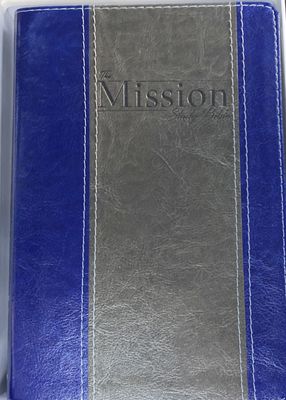 Mission Study Bible KJV Sapphire/Silver
