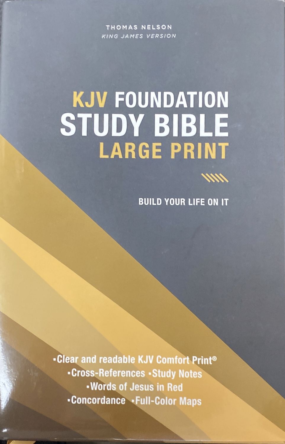 KJV Bible Foundation Study L/Print H/C