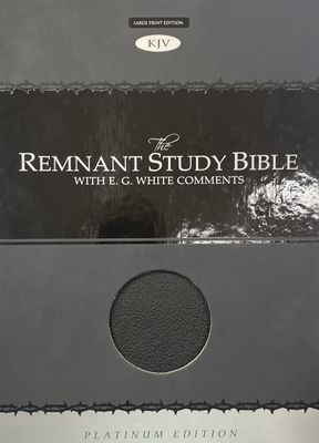 KJV Platinum Remnant Study Bible L/P BLK