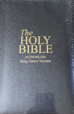KJV Bible Black Bonded Leather - Finley