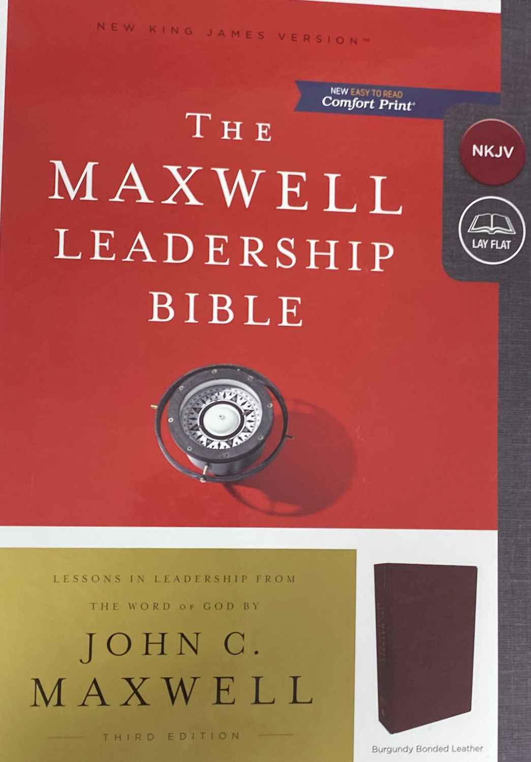 NKJV Maxwell Lead Bible 3rd Ed Burg IL