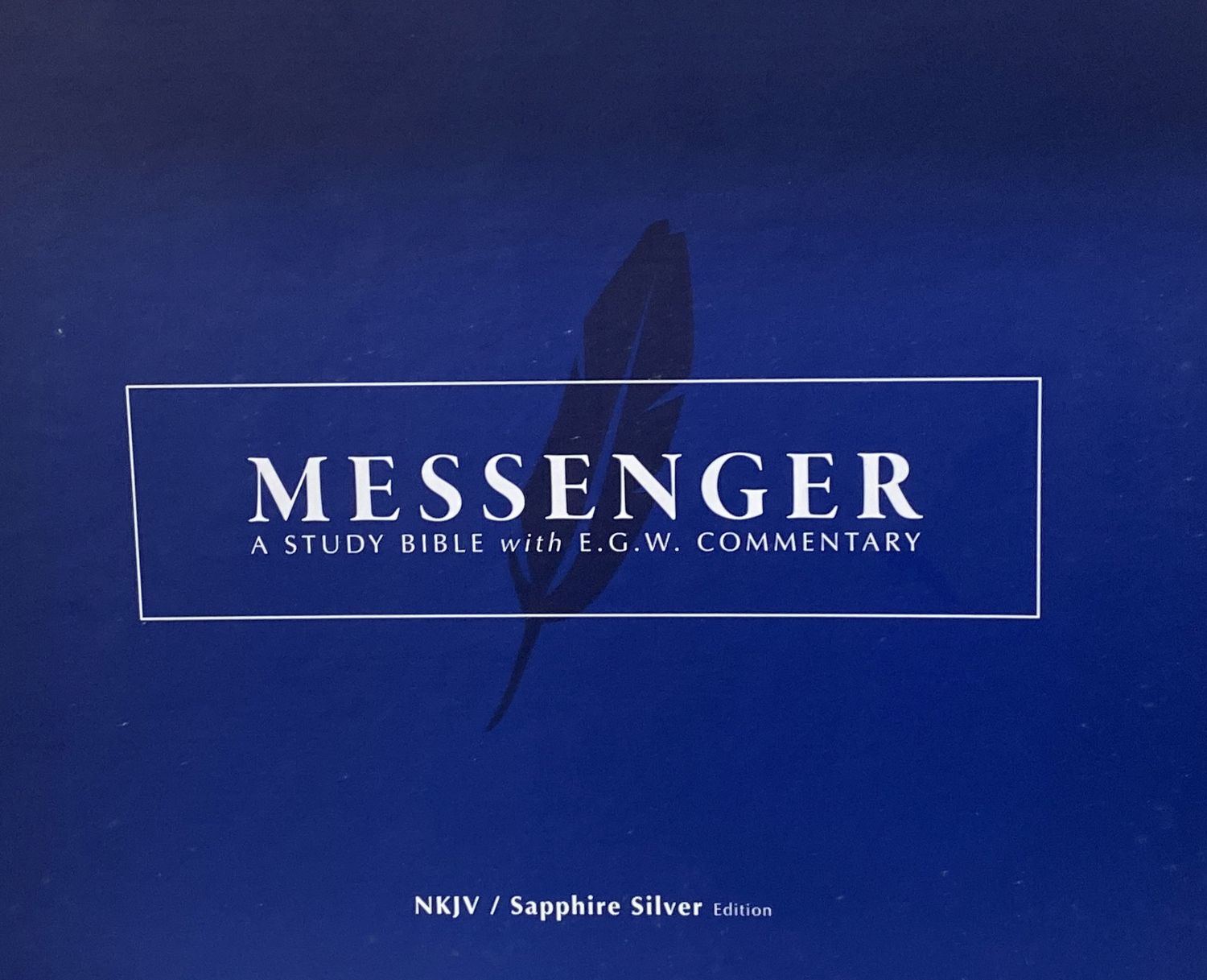 Messenger Study Bible Sapphire NKJV