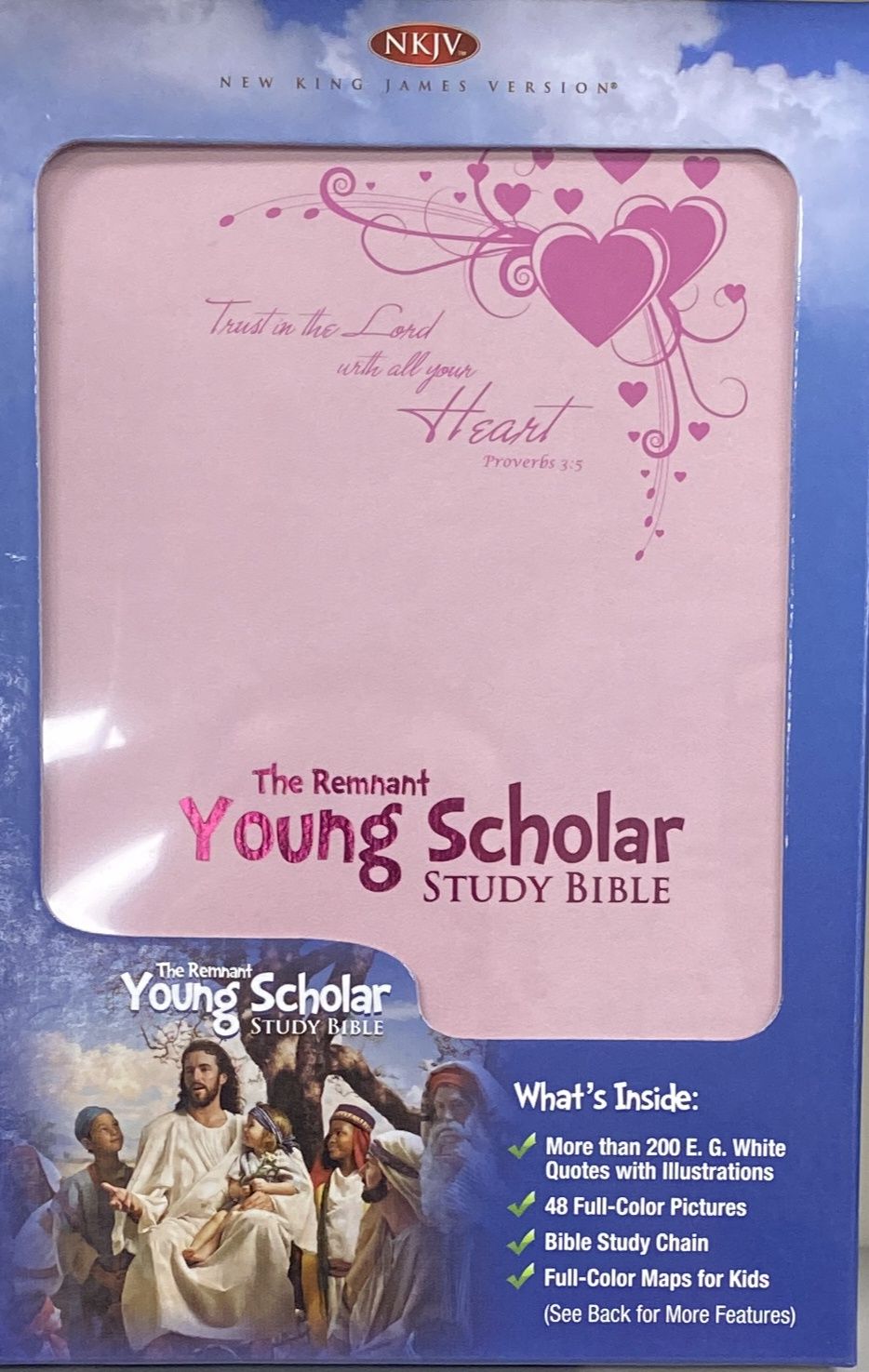 NKJV Remnant Young Scholar Pink