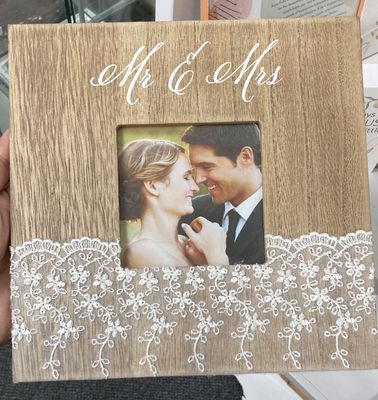 Photo Frame Mr &amp; Mrs