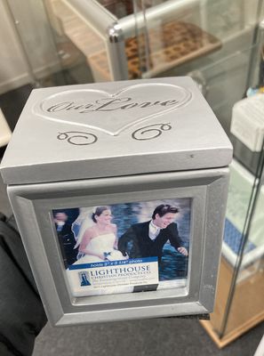 Our Love Photo Keepssake box