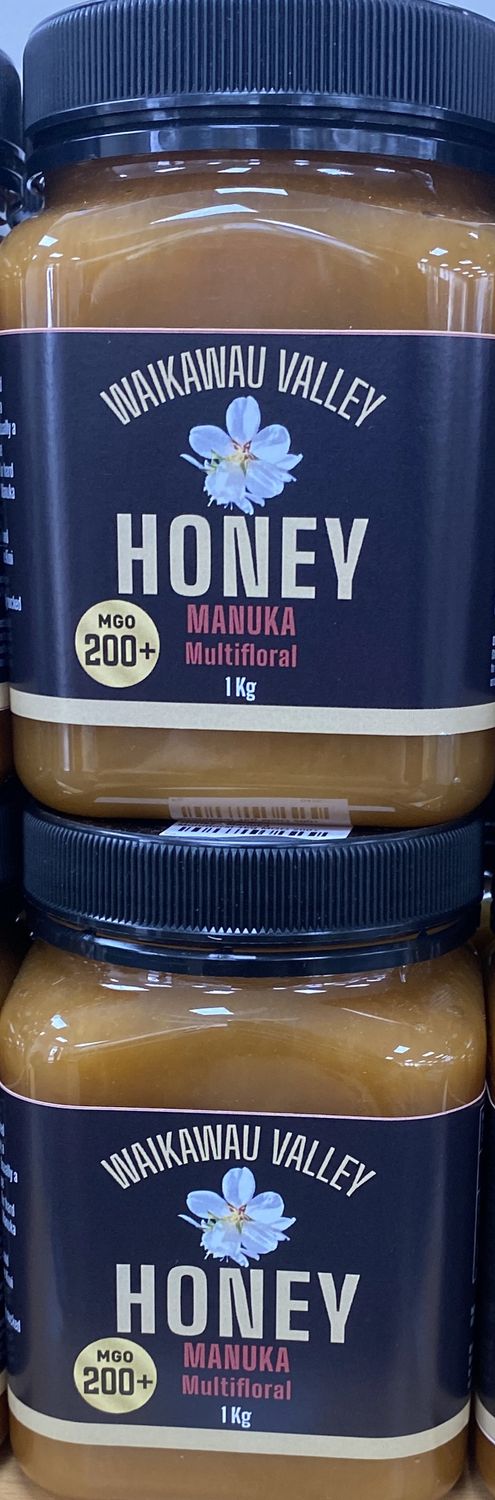 HONEY MANUKA MULTIFLORAL 1kg MGO 200