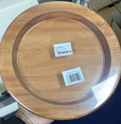 Shalom Bread Plate (light).